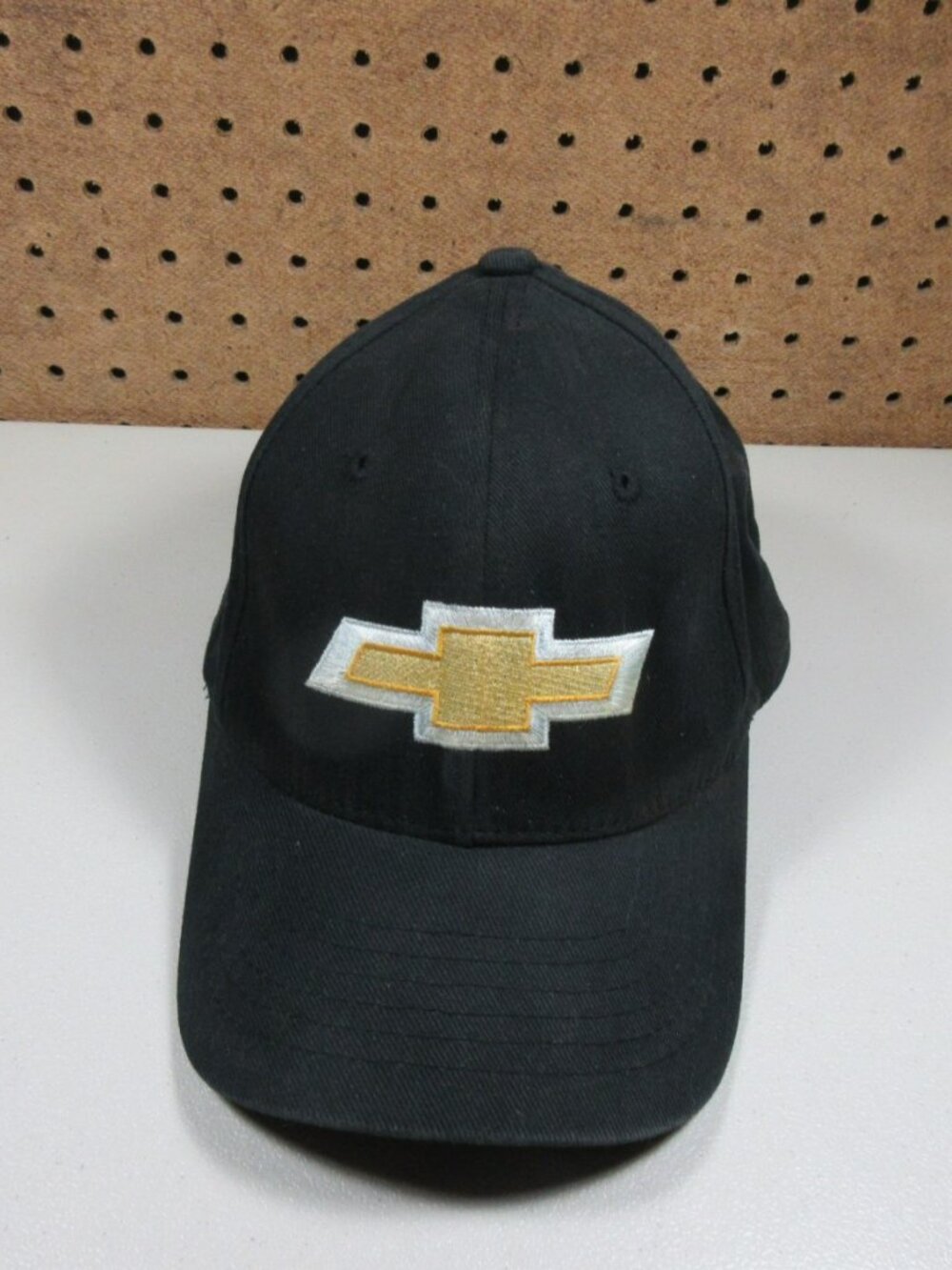 Vintage Y2K Magic Headwear mens black Chevy Chevrolet Winners Circle hat M